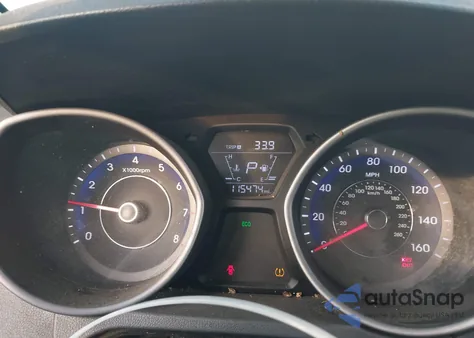 2016 Hyundai Elantra Sport из США, поврежденный, VIN KMHDH4AH8GU488313